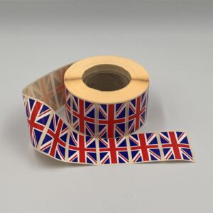 Union Jack Labels (Small) x1000