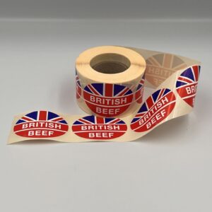 British Beef / Pork / Lamb Flag Labels