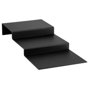 TB37 Black ABS Three Step Unit 750x300x90mm