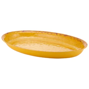 TOR16311 Orange Casablanca Melamine Dish 420x280x40mm 2.5L