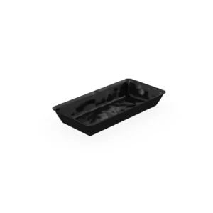 Mino Black Melamine Tray 280x280x30mm